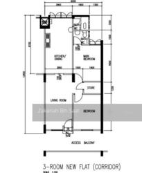 Blk 703 West Coast Road (Clementi), HDB 3 Rooms #139601312